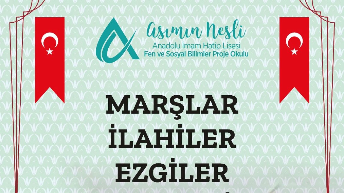 MARŞLAR-İLAHİLER-EZGİLER KONSERİ